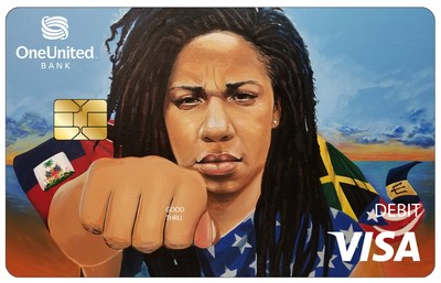 Meet Justice ~ OneUnited Bank introduces its JUSTICE Visa Debit card in support of immigrants - Artwork by internationally celebrated muralist Addonis Parker Meet Justice ~ OneUnited Bank introduces its JUSTICE Visa Debit card in support of immigrants - Artwork by internationally celebrated muralist Addonis Parker