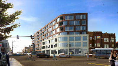The new building will be 110,000-square-feet and will offer studio, junior one bedroom, one and two-bedroom options.