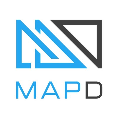MapD logo (PRNewsfoto/MapD Technologies)