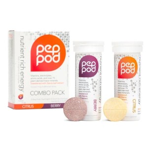 PepPod, an effervescent energy tablet which uses green tea-derived caffeine, is coming to RevNutrition.com