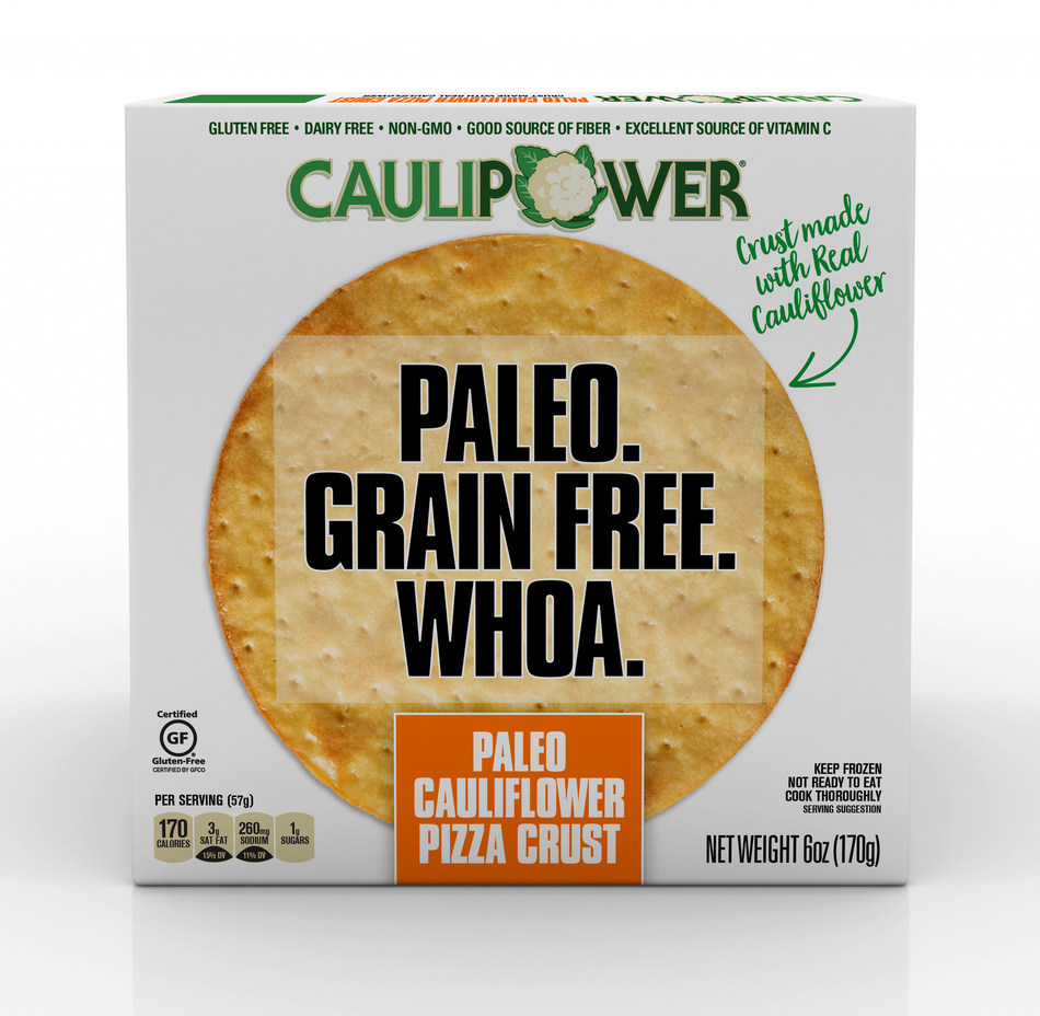 CAULIPOWER Launches FirstEver Frozen Paleo Cauliflower Pizza Crust