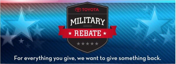 For everything you give, Toyota gives something back.