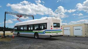 First electric bus to pass the new FTA Pass/Fail standard in Altoona: The Nova Bus LFSe