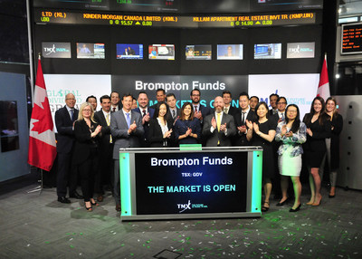 Brompton Funds Opens the Market (CNW Group/TMX Group Limited)