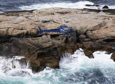 Airbus delivers four H125 helicopters to Nova Scotia Department of Natural Resources (NSDNR). The aircraft will increase service capacity for NSDNR missions including search and rescue, forestry programs, wildlife and geological surveys and firefighting. Photo Credit: Communications Nova Scotia (CNW Group/Airbus)