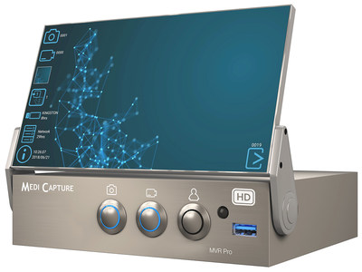 메디캡처®, 의료 동영상 녹화기의 새로운 시리즈 첫 제품으로서 강력한 기능을 가진 MVR 프로 HD 출시