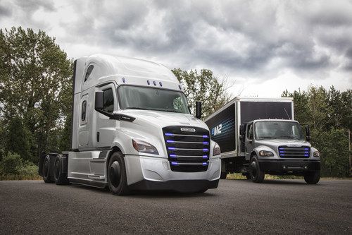 sarcoma Circumference Severe Daimler Trucks North America Announces Penske Truck Leasing and NFI as  Partners for Freightliner Electric Innovation Fleet
