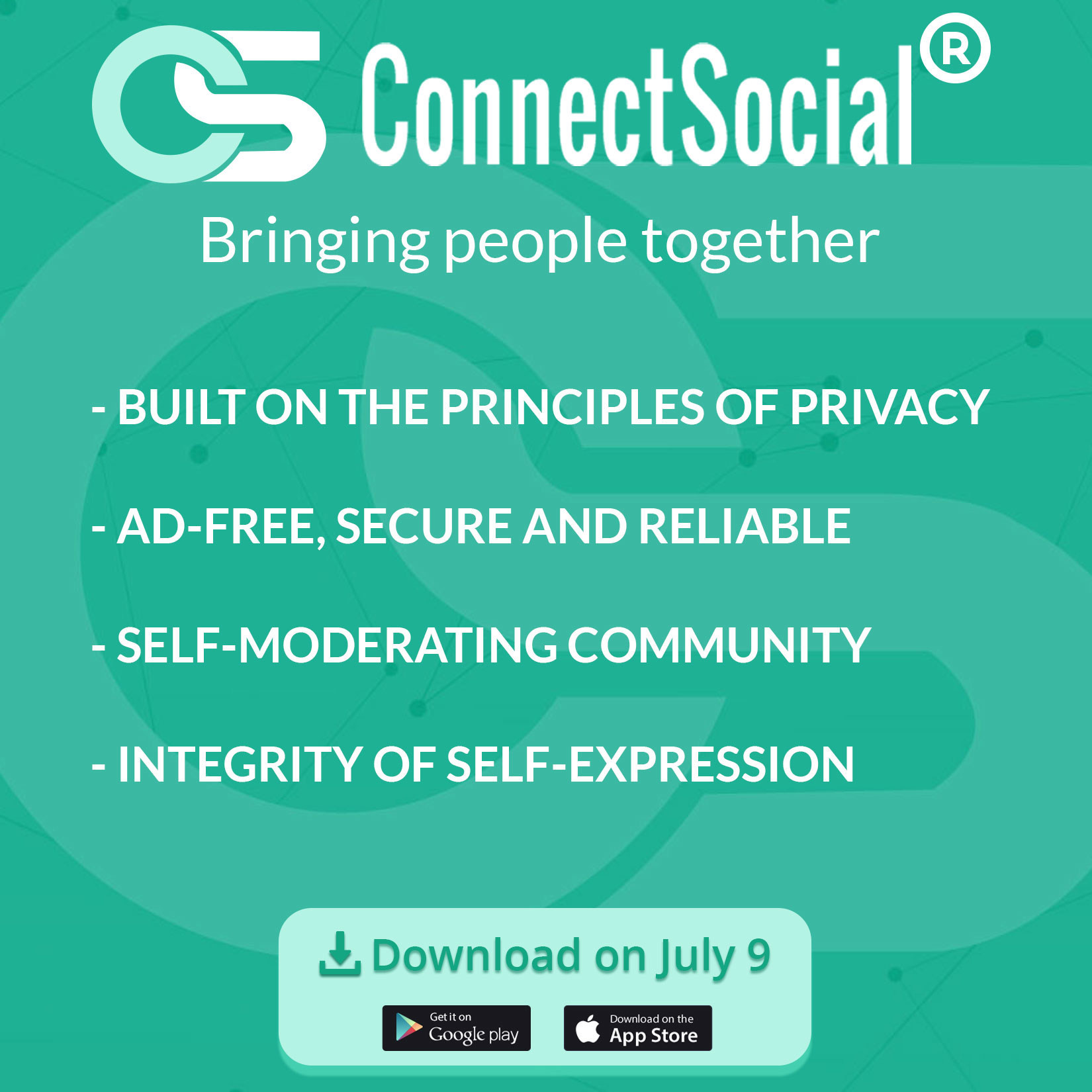 ConnectSocial® Built on the Principles of Privacy