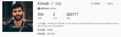 R3hab on NetEase Fan Connect
