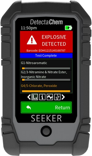 DetectaChem Awarded Navy Next Gen Handheld Explosive Detector Contract