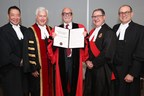 Extraordinary solicitor, Reuben M. Rosenblatt, Q.C., LSM, receives honorary LLD from Law Society of Ontario