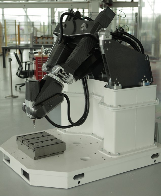 Ascent Aerospace has added Exechon Enterprises LLC’s parallel kinematic robots to their portfolio of manufacturing automation solutions.