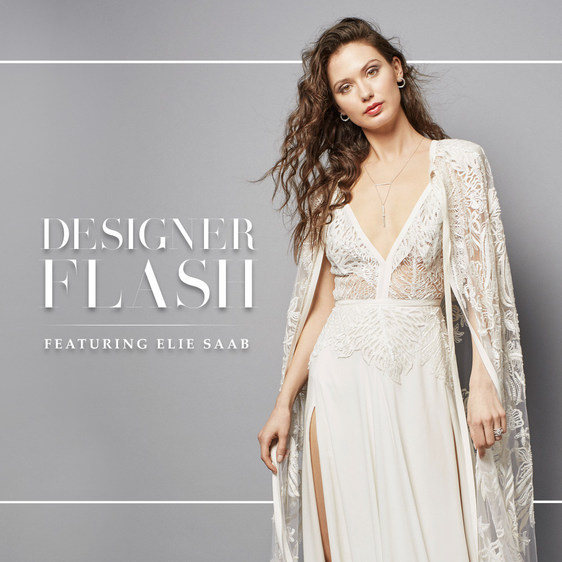 sachin and babi light blue dress Elie Saab Bridal Fall / Winter 2018 Dresses Lookbook