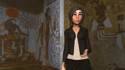 Egyptologist leads VR tour of Queen Nefertari's tomb in High Fidelity