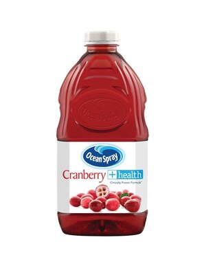 Major Longterm Care Facilities Seeing Huge Success with Ocean Spray's Cranberry +health™ Juice Drink Product