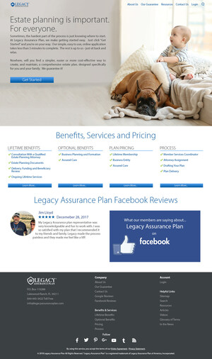 Legacy Assurance Plan Announces Launch of New Website, to Further Expand Options for Consumers