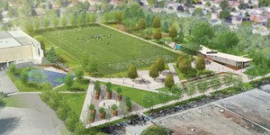 À l'occasion du réaménagement du parc Henri-Bourassa, les élus de Montréal-Nord annoncent la création de la place de l'Espoir