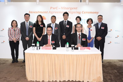 PwC has entered into an investment agreement today with biotech and internet platform company Vitargent.