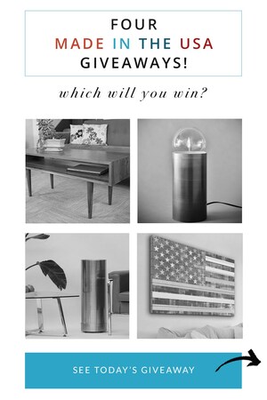 Made in America Exclusive Sale &amp; Design Giveaway