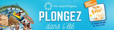 Plongez dans l't au parc Jean-Drapeau avec l'vnement Plage en fte! (Groupe CNW/SOCIETE DU PARC JEAN-DRAPEAU)