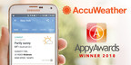 AccuWeather Wins 2018 APPY Award for Best Weather App