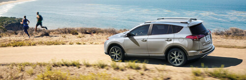 The 2018 Toyota RAV4 is available now at Allan Nott Auto.