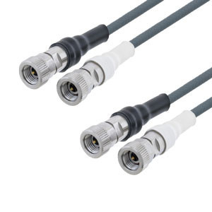 Pasternack推出用於高速數字測試的40GHz時延匹配電纜線對新產品