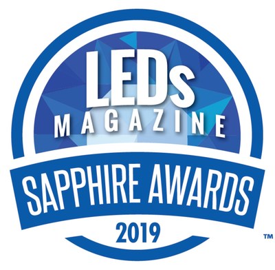 Submissions for the 2019 Sapphire Awards are open! (PRNewsfoto/LEDs Magazine)
