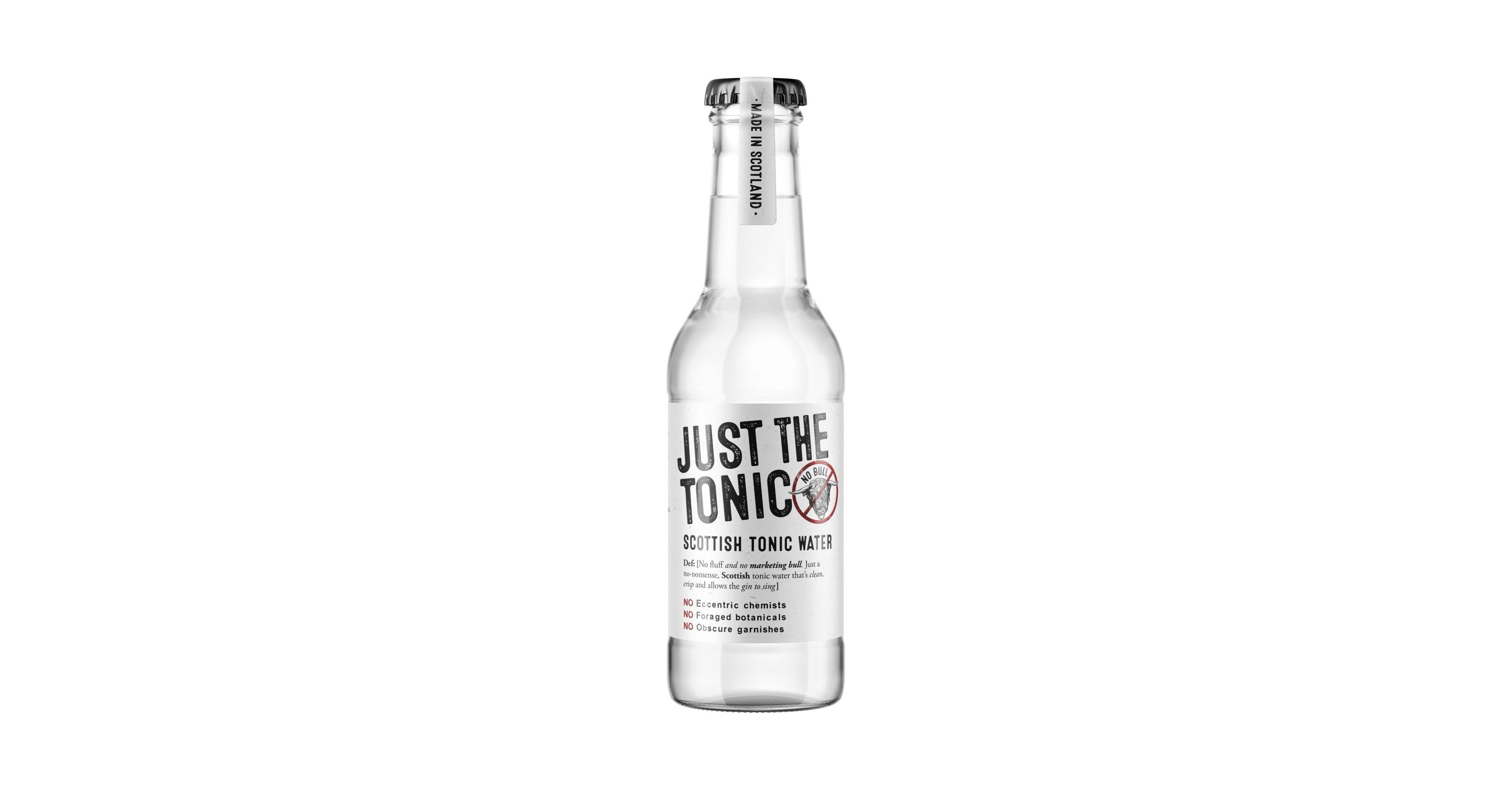 Just in Time for Summer, a NoNonsense Scottish Tonic Water 'Just The Tonic' Launches