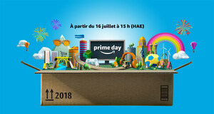 Amazon annonce l'édition 2018 de Prime Day, une fabuleuse journée (et demie) d'aubaines exceptionnelles qui débutera le 16 juillet