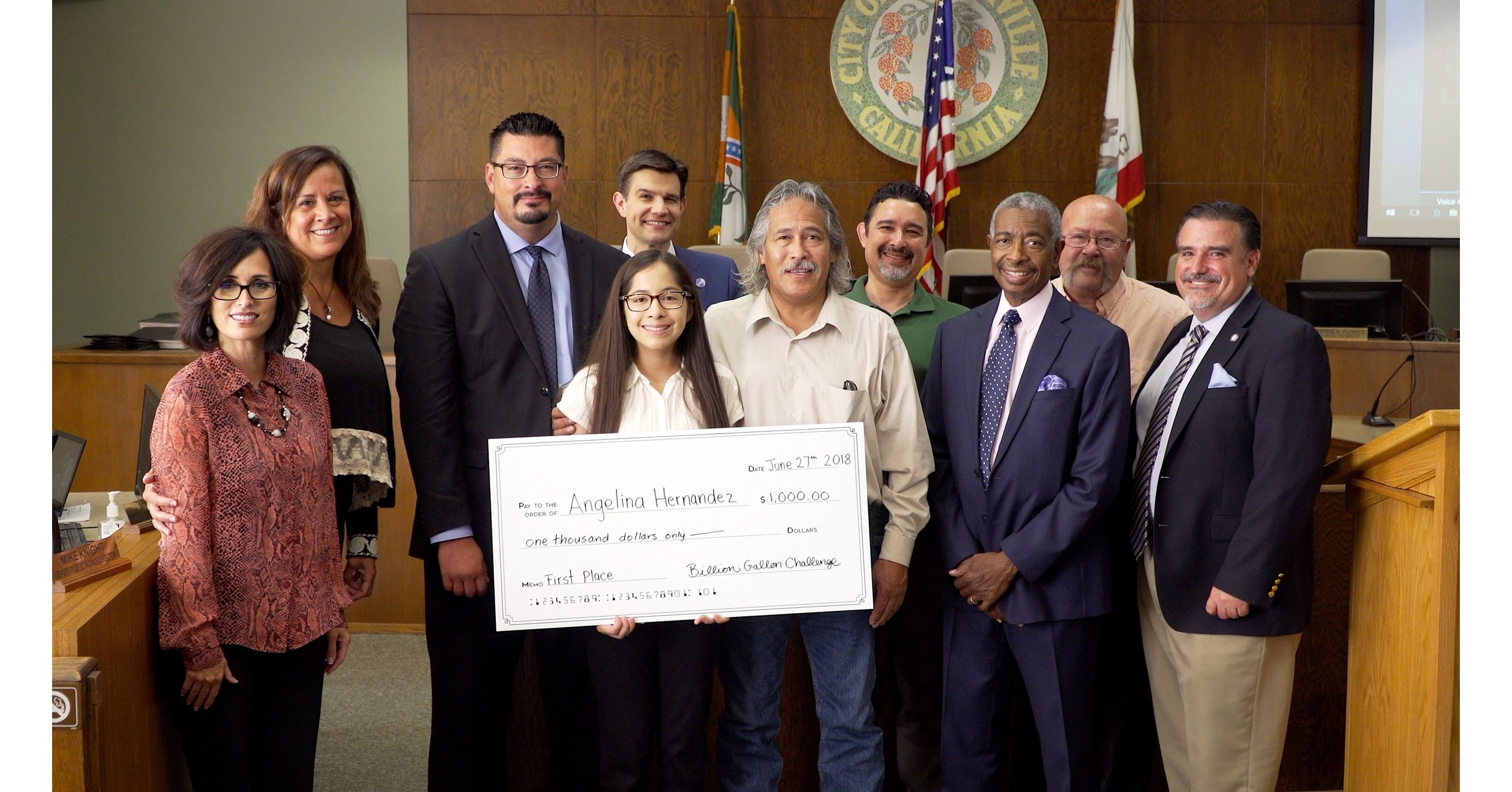Two Porterville High School Students Win Water Conservation Video
