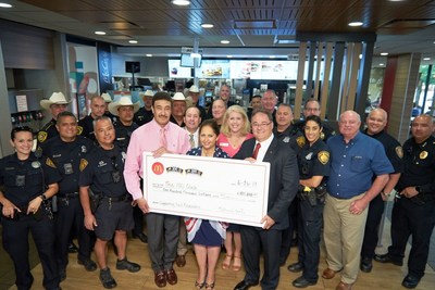 South Central Texas McDonald's owners and operators raise $100,000 in donations for area 100 Clubs of Texas (PRNewsFoto/McDonald’s USA)