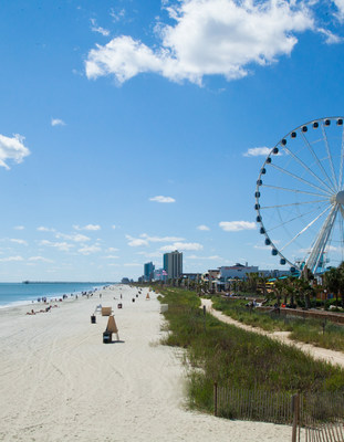 Gorgeous beaches and warm ocean waters welcome visitors to Myrtle Beach, South Carolina, this summer.