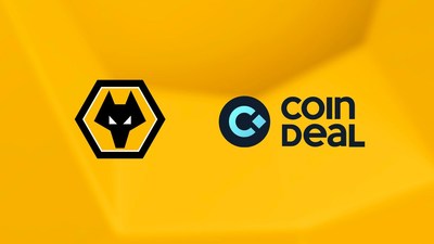 CoinDeal Wolverhampton Wanderers Logo (PRNewsfoto/CoinDeal)