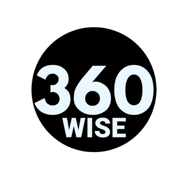 360Wise Black/White logo
