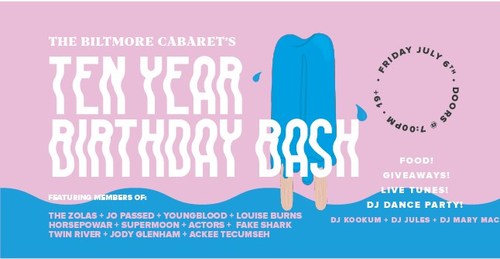 The Biltmore Cabaret's Ten Year Birthday Bash (CNW Group/The MRG Group)