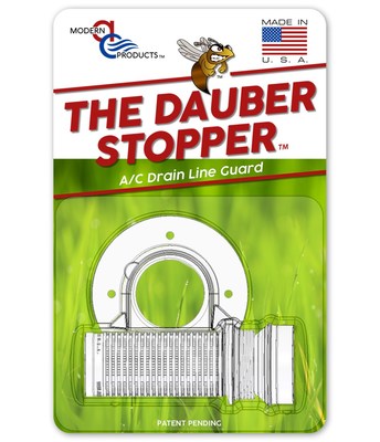 www.thedauberstopper.com The Dauber Stoppertm: The easiest and most effective way to protect your air conditioner's emergency drain line from insects like mud daubers, dirt and other debris. Locate your emergency AC drain line and protect your home today.