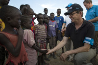 David Morley, UNICEF Canada President and CEO, on a field visit to South Sudan, November 2017. (c) UNICEF Canada (CNW Group/UNICEF Canada)