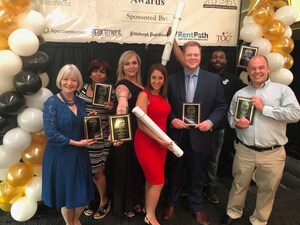 The Cork Factory, Lot 24 and 1400 Main at Southpointe Town Center, properties owned and managed by GMH Capital Partners, received nine awards at the 22nd Annual Apartment Excellence Awards, presented by the Apartment Association of Metropolitan Pittsburgh.