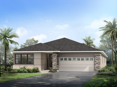 Florida contemporary home by Mattamy Homes (CNW Group/Mattamy Homes Limited)