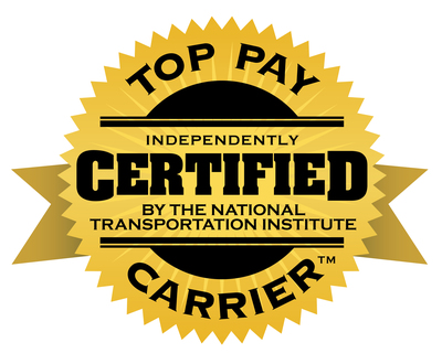 Top Pay Certified for 13 Straight Years (PRNewsfoto/Barr-Nunn Transportation)
