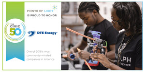 DTE Energy ranked as Michigan's top corporate citizen by Points of Light