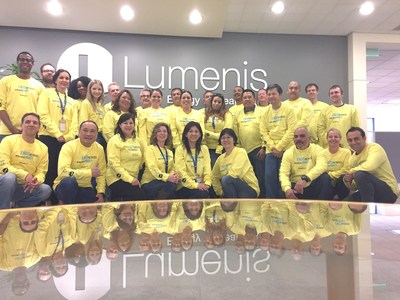 Lumenis San Jose office in support of Worldwide EndoMarch and endometriosis awareness!