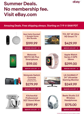 Massive Deals Launching on eBay This Week as Summer Heats Up. Visit eBay.com