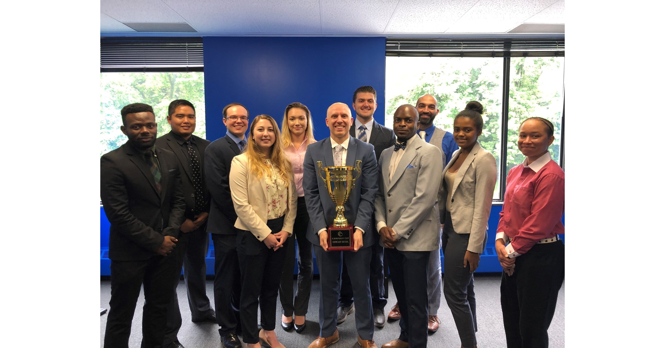 Strong First Quarter Work Earns Sales Trophy for Steel City Consultants