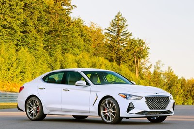 The 2019 Genesis G70 launched to media today in Cape Neddick, Maine.