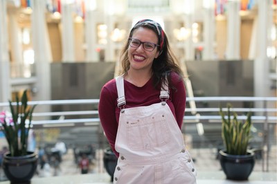 Alyssa Schiavon Gandini From Brazil One of 21 Young Filmmakers to Direct #DREAMBIGPRINCESS Video Series Celebrating Female Trailblazers Attends the Girl Up Annual Leadership Summit in Washington D.C. at the Ronald Regan Building and International Trade Center on July 9, 2018.