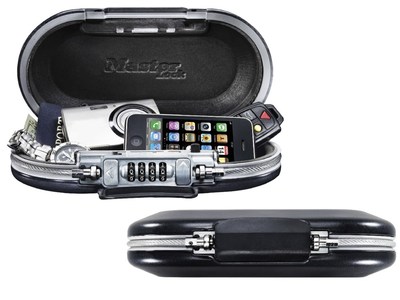 The 5900D Master Lock Portable Safe is the ultimate portable solution for students on the go. The reliable portable safe includes a cable to wrap securely around a fixed object or use as a carrying handle, giving users peace of mind knowing that their small valuables are well protected wherever they go.