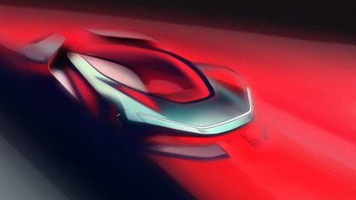 Automobili Pininfarina PF0 Concept Sketch (PRNewsfoto/Automobili Pininfarina)