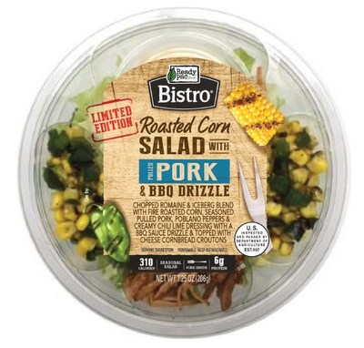 Just in time for summer, Ready Pac Foods is turning up the heat with the launch of its Limited Edition Roasted Corn and Pulled Pork Bistro Bowl.